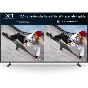 Sony Smart TV KD-55X85L Seria X85L 139cm negru-argintiu 4K UHD HDR