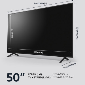Sony Smart TV KD-50X75WL Seria X75WL 126cm negru 4K UHD HDR