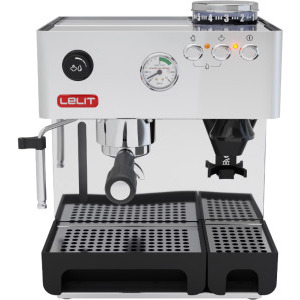 Espressor de cafea Lelit manual Anita PL 42 EM, 1000W, 15bar, 2.7L, Argintiu/Negru