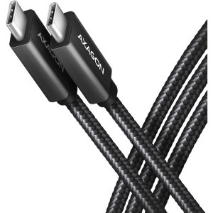 AXAGON USB 3.2 Tip C Male - USB 3.2 Tip C Male, 2m, negru