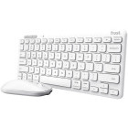 Kit periferice Trust Lyra Wireless, Keyboard & Mouse, White