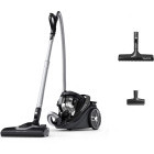 Aspirator Rowenta fara sac Silence Force Cyclonic EffiTech RO7935EA, 500W, 2.5L, Negru/Gro