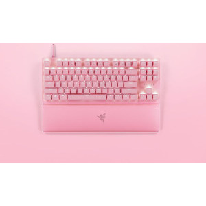 Razer Huntsman V2 Quartz TKL Linear Optical Gen-2 Red Switch Mecanica