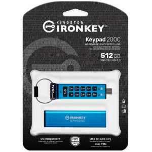 Kingston IronKey Keypad 200C 512GB USB-C