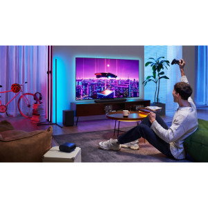 TCL Smart TV QLED Mini LED 65C805 Seria C805 164cm gri-negru 4K UHD HDR