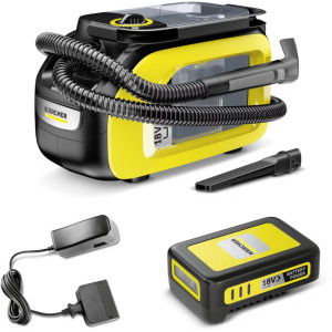 Aspirator Karcher SE 3-18, cu spalare, 1.2L, Galben/Negru