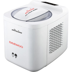 Daewoo Aparat de facut inghetata, Aparat de facut inghetat UltraLine DIM1000, 135W, 1L, Alb