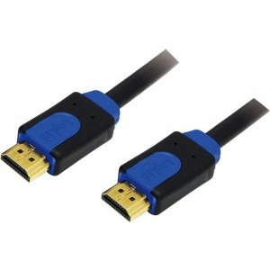 Cablu video Logilink HDMI Male - HDMI Male, v1.4, 10m, Ethernet, negru