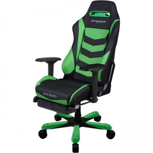 DXRacer Iron, negru cu verde