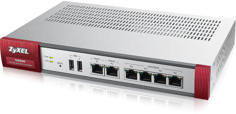 Firewall ZyXEL Gigabit ZyWALL USG60 UTM