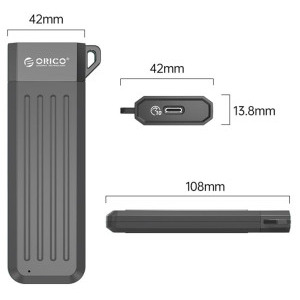 Orico MM2C3 NVME USB 3.0 gri