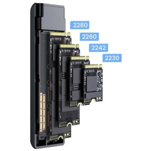 Orico DDM2-C3-G2 M.2 SATA USB 3.0 gri