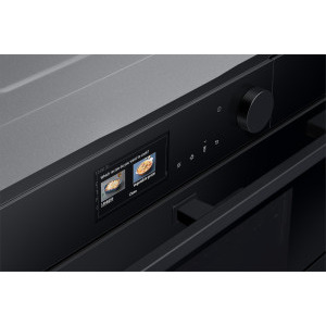 Samsung NV7B6799JAK/U2, Electric, 76 L, Autocuratare pirolitica, Dual Cook Steam, AI Pro Cooking, Dual Cook Flex, Negru