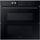 Cuptor incorporabil Samsung NV7B6799JAK/U2, Electric, 76 L, Autocuratare pirolitica, Dual Cook Steam, AI Pro Cooking, Dual Cook Flex, Negru