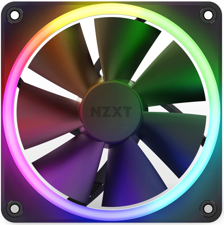 Ventilator / radiator NZXT F140 RGB 140mm Black