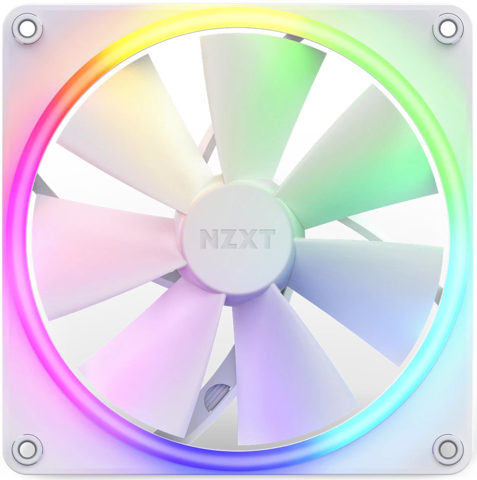 Ventilator / radiator NZXT F140 RGB 140mm White