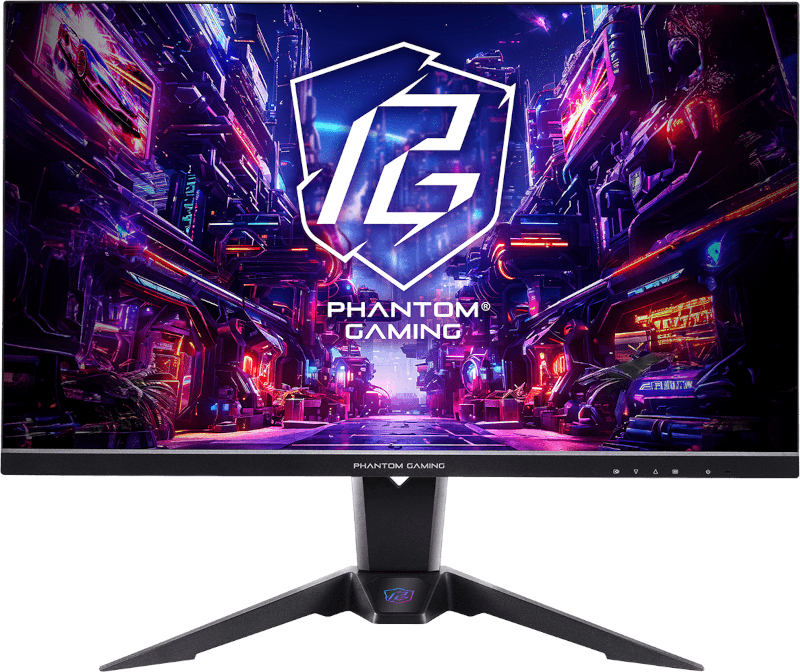 Monitor LED ASRock Gaming PG27QFT2A 27 inch QHD IPS 1 ms 180 Hz HDR FreeSync