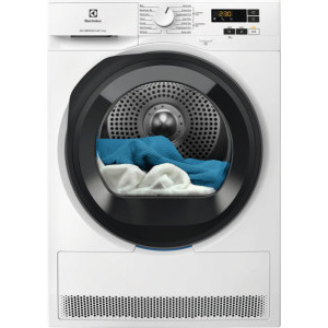 Uscator de rufe Electrolux EW6D195GE, Pompa de caldura, 9 kg, Clasa C, MixCare, SensiCare, EasyClean, Alb