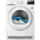 Uscator de rufe Electrolux EW7D283VE, Pompa de caldura, 8 kg, Clasa E, Inverter, DelicateCare, MixCare, SensiCare, EasyClean, Alb