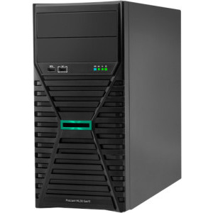 Server HP ProLiant ML30 Gen11, Procesor Intel® Xeon® E-2414 2.6GHz Raptor Lake, 32GB UDIMM RAM, 2x 1TB 7.2K 6G SATA HDD, Intel VROC, 4x Hot Plug LFF