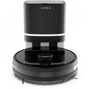 AENO RC1S, curatare uscata & umeda, recipient praf 600ml, recipient apa 370ml, putere aspirare 4000 Pa, lampa UV, acoperire 250 m2, 5200 mAh, 0.6 L + 2.8L, Negru