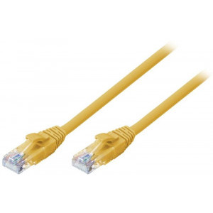LINDY LY-48062 CAT6 Patch Cable U/UTP 1m Yellow