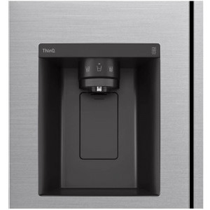 LG GSLV70PZTE, 635 L, Total No Frost, Dozator apa, Door Cooling, Clasa E, 179 cm, Argintiu