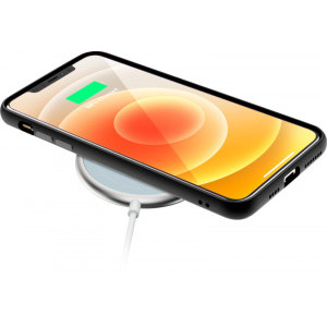 Canyon WS-100  Wireless Qi Fast charge pentru iPhone 15W, Silver