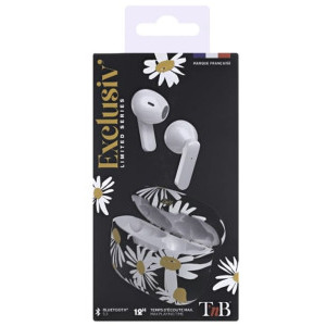 TnB In-Ear, XCLUSIV' TWS Exclusiv' collection Marguerite Black White