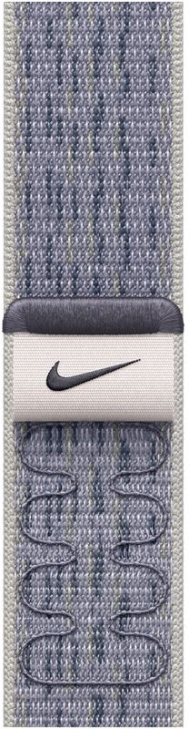 Apple Nike Sport Loop, 42mm, Grey/Blue