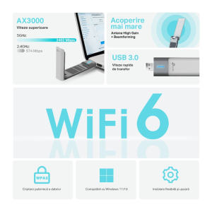 TP-LINK Archer TX50UH Dual-Band WiFi 6