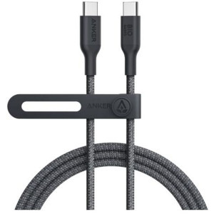 Cablu de date / adaptor Anker USB-C Male la USB-C Male, 1.8 m, PD 140W, Black