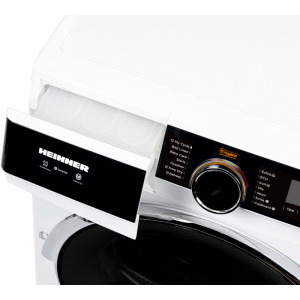 Heinner HHPD-M9K3A+++, Pompa de caldura, 9 kg, Clasa C, Inverter, Iluminare interioara, Alb