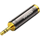 Adaptor Ugreen 1x Jack 3.5 mm Male - 1x Jack 6.35 mm Female, Black