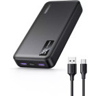 Baterie externa Ugreen PB312, 20000 mAh, 2x USB, 2x USB-C, 22.5W, QuickCharge, Display, Black