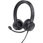 Casti Trust On-Ear, Ayda Black