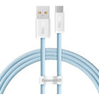 Cablu de date / adaptor Baseus Dynamic, USB Male la USB-C Male, 100 W, 1 m, Blue