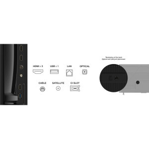 TCL Smart TV 55V6C Seria V6C 139cm 4K UHD HDR