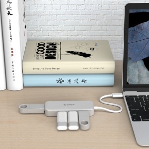 Orico TC4U-U3 4 Port-uri Silver