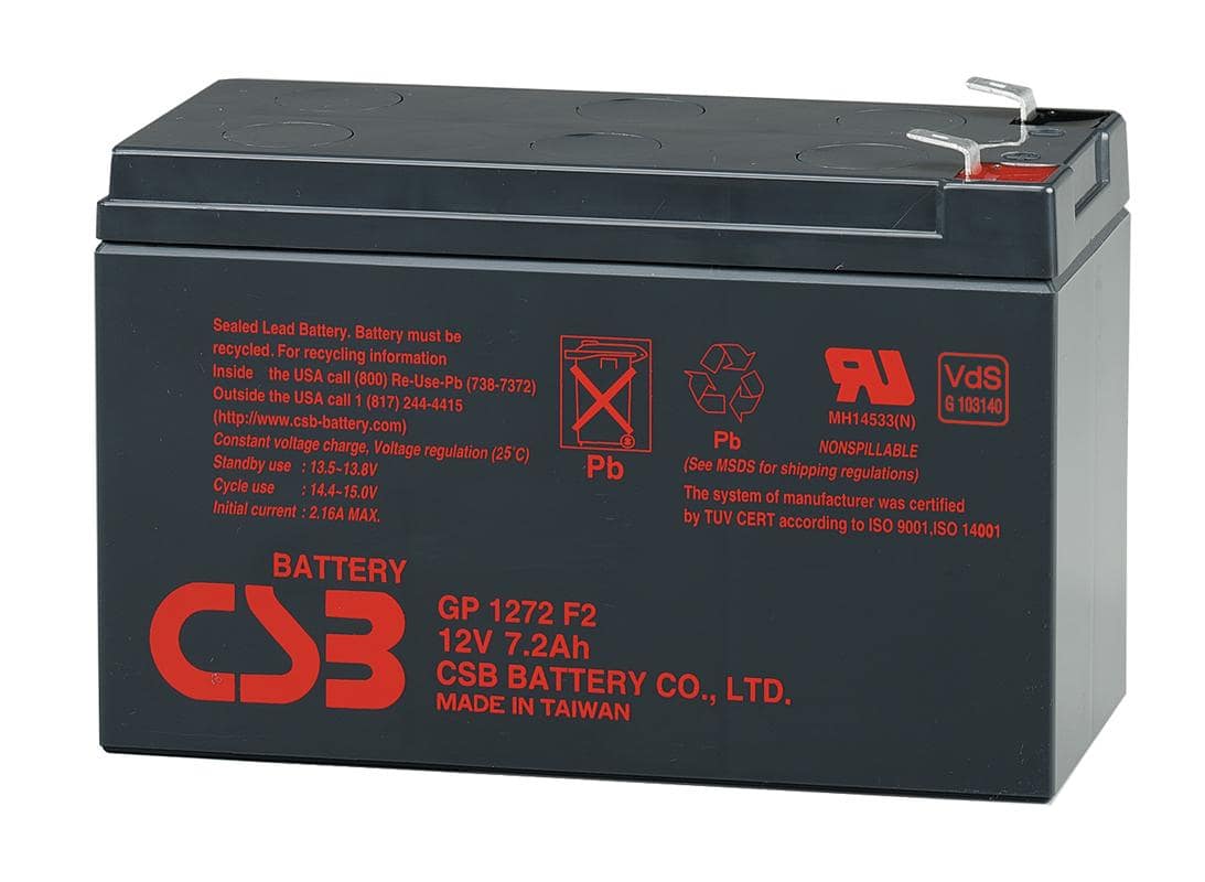 Accesoriu UPS CSB BATTERY Baterie UPS GP1272F2 12V 7.2Ah