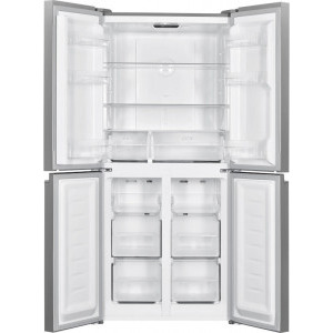 Beko GNO4031GS, 401 L, NeoFrost Dual Cooling, ProSmart Inverter, Display, Clasa E, 180 cm, Sticla antracit
