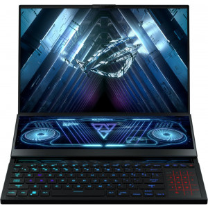 ASUS Gaming 16'' ROG Zephyrus Duo 16 GX650RS, QHD+ 165Hz, Procesor AMD Ryzen™ 9 6900HX (16M Cache, up to 4.9 GHz), 64GB DDR5, 2x 2TB SSD, GeForce RTX 3080 8GB, Win 11 Home, Black
