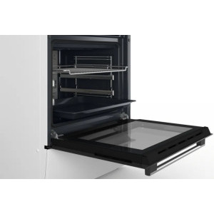 Bosch HKR39C250, Electric, 4 zone gatit, EcoClean Direct, 3D HotAir, Autocuratare hidrolitica, Timer, Grill, Clasa A, 60 cm, Inox