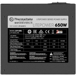 Thermaltake Litepower GEN2 650W
