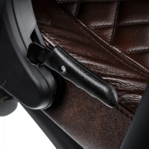 Noblechairs EPIC Real Leather maro-negru