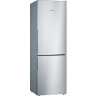 Combina frigorifica Bosch KGV36VLEA, 308 L, Clasa E, LowFrost, Iluminare LED, 186 cm, Inox