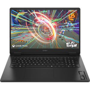 HP Gaming 17.3'' OMEN 17-db0000nq, FHD IPS 48-144Hz, Procesor AMD Ryzen™ 7 8845HS (16M Cache, up to 5.1 GHz), 16GB DDR5, 1TB SSD, GeForce RTX 4070 8GB, Free DOS, Shadow Black