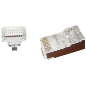 Accesoriu retea Gembird Mufa RJ45 pentru cablu FTP CAT5e 50 buc