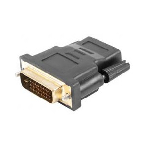 Adaptor Lanberg 1x DVI-D Dual Link Male - 1x HDMI 1.4 Female, Negru
