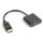 Adaptor Lanberg 1x DisplayPort Male - 1x HDMI Female, Negru